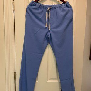 Figs - Ceil Blue Men's Large Two Pocket Top